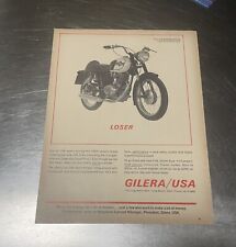 Gilera 124 Super Sport 1965 - anuncio de página completa de motocicleta vintage segunda mano  Embacar hacia Argentina