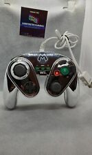 Metal Mario Chrome almofada de luta com fio Wii/Wii U controle raro Nintendo, usado comprar usado  Enviando para Brazil