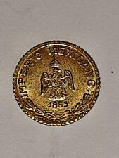 Messico 1865 moneta usato  Palo Del Colle