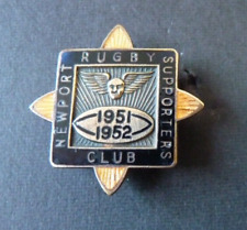 newport rugby badge for sale  RIPON