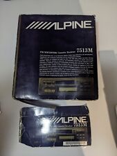 Alpine 7513M Tape Tuner Car HiFi Vintage Old School Changer Control 25Wx4 for sale  Shipping to South Africa