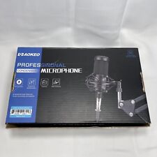 Microfone condensador profissional Aokeo AK-60, podcast microfone estúdio de música   comprar usado  Enviando para Brazil