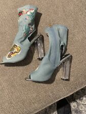 Used, Cape Robbin Jean Heel Embroidery Women’s Size 5.5 for sale  Shipping to South Africa