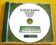 Kawai K4 / K4r  - 3000Voice CD - inclusive voice factory usw. comprar usado  Enviando para Brazil