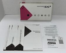 Konsola Nintendo DSi różowa TYLKO PUDEŁKO i wkładki podręczne w dobrym stanie na sprzedaż  Wysyłka do Poland