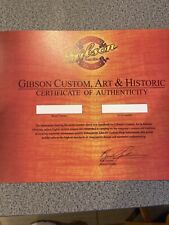 Gibson Custom Shop certificado de autenticidade!, usado comprar usado  Enviando para Brazil
