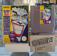 Batman Return of the Joker - Nintendo NES (Raro PAL A/UK) Completo na Caixa, Muito Bom Estado Usado comprar usado  Enviando para Brazil