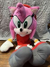 Sonic The Hedgehog Amy Rose Toy Network boneca de brinquedo de pelúcia 16” 2001-2003 comprar usado  Enviando para Brazil
