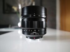 Voigtlander 60mm f0.95 for sale  DERBY