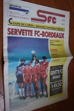 Programme servette girondins d'occasion  Jujurieux