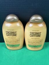 2 xampu OGX anti-queda de cabelo + cafeína de coco com extrato de café 13 oz cada comprar usado  Enviando para Brazil