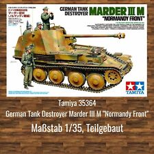 Tamiya 35364 Marder III M Normandy Front 1/35 1:35 Panzer Wehrmacht 2. Weltkrieg gebraucht kaufen  Weiden