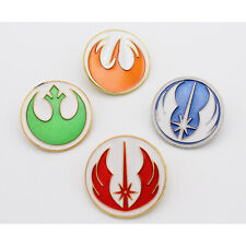 Lote de 4 pines de emblemas de Disney Star Wars segunda mano  Embacar hacia Argentina