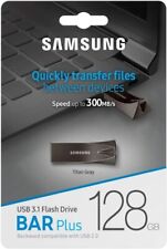 128GB PEN DRIVE USB Samsung Bar plus CHIVETTA PENDRIVE 3.1 AD ALTA VELOCITA segunda mano  Embacar hacia Argentina