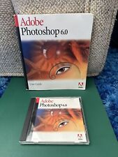 Adobe Photoshop 6.0 para Windows venta al por menor completo con número de serie con libro segunda mano  Embacar hacia Argentina