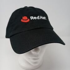 Usado, Gorra de béisbol Red Hat Linux de código abierto negra 100 % algodón ajustable sombrero segunda mano  Embacar hacia Argentina