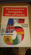 Dictionnaire européen affaire d'occasion  Montpellier-