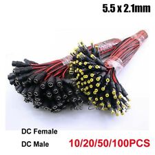 12v 5.5x2.1mm male for sale  Shipping to Ireland