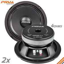 2x PRV Audio 6MB200-4 sons baixos médios Car Audio 6.5" Alto-falantes de 4 Ohms 6MB Pro 200 Watts comprar usado  Enviando para Brazil