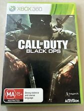 Call Of Duty Black Ops Xbox 360 Jogo PAL Completo + Manual (veja Descrição) comprar usado  Enviando para Brazil