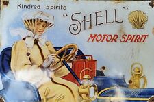Shell Spirit - plaque en tôle émaillée 40 x 25 cm d'occasion  Hyères