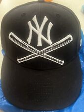 RARO chapéu boné New York Yankees 7 1/4 nova era difícil de encontrar HTF NY morcegos ossos cruzados comprar usado  Enviando para Brazil