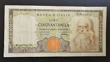 50000 lire banca usato  Italia