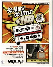 Preamplificador revista MT20 Micro Terror 2013 naranja anuncio impreso segunda mano  Embacar hacia Mexico