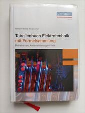 Tabellenbuch elektrotechnik fo gebraucht kaufen  Radebeul