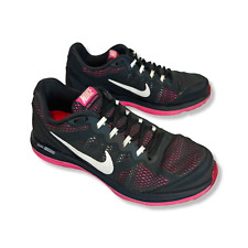 Tênis de corrida Nike Dual Fusion Run 3 feminino 7 preto rosa 653594-003, usado comprar usado  Enviando para Brazil