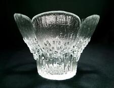 Scandinavian glass candleholde for sale  MAGHERAFELT