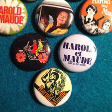 13 Harold And Maude 1 "Pinback Buttons - Ruth Gordon Bud Cort - FRETE GRÁTIS, usado comprar usado  Enviando para Brazil