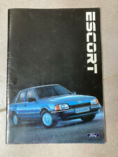 Catalogue ford escort d'occasion  Avesnes-le-Comte