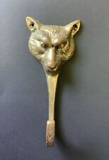 Brass hook fox for sale  Reading