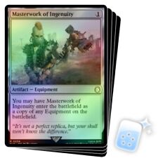 FOIL MASTERWORK OF INGENUITY X4 Universes Beyond: Fallout Magic MTG MINT CARD for sale  Shipping to South Africa