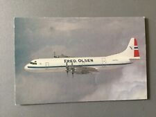 Airliner postcard fred for sale  DOWNHAM MARKET