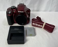 Nikon red d3300 for sale  Acton