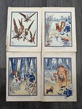 Usado, Vintage O Maravilhoso Mágico de Oz Estilo Litografia Impressões de Livro 6,5”x9” comprar usado  Enviando para Brazil