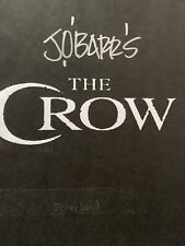 Crow autographed storyboard for sale  CALDICOT