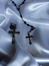 Antico rosario croce usato  Casalmaiocco
