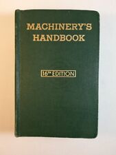Manual de Maquinaria 16ª Edición 1959 Referencia Ingeniero Maquinista 2104 Páginas segunda mano  Embacar hacia Mexico