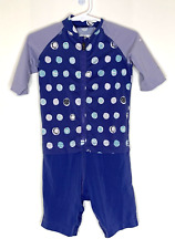 Maiô Columbia Toddler Boys 3T Omni-Shade Rash Guard azul com zíper frontal snaps comprar usado  Enviando para Brazil
