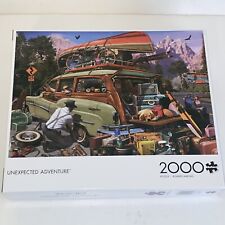 Buffalo Games Unexpected Adventure 2000 pc Jigsaw Puzzle with Poster Guide for sale  Shipping to South Africa