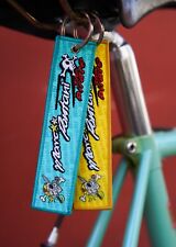 Chaveiro bordado Bianchi Marco Pantani 50º aniversário bicicleta de aço vintage comprar usado  Enviando para Brazil