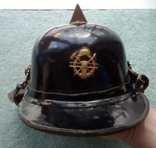 Antique leather helmet for sale  STAFFORD