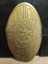 Vintage union label for sale  Youngstown