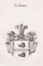1820 stemma damitz usato  Spedire a Italy