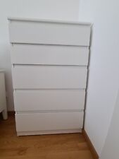 Gebraucht, IKEA KULLEN Kommode, weiß, 5 Schubladen, wie neu gebraucht kaufen  München