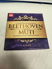Muti / Beethoven: Complete Symphonies  6 CD Set  Philadelphia Orchestra for sale  Shipping to South Africa