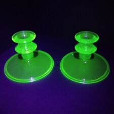 vintage glass candlestick holders for sale  Valparaiso